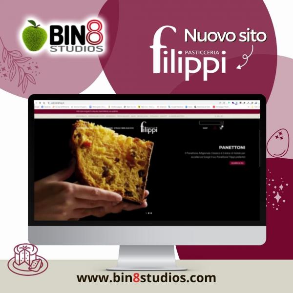 Nuovo sito Pasticceria Filippi