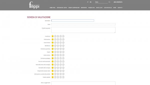 Scheda di valutazione qualità